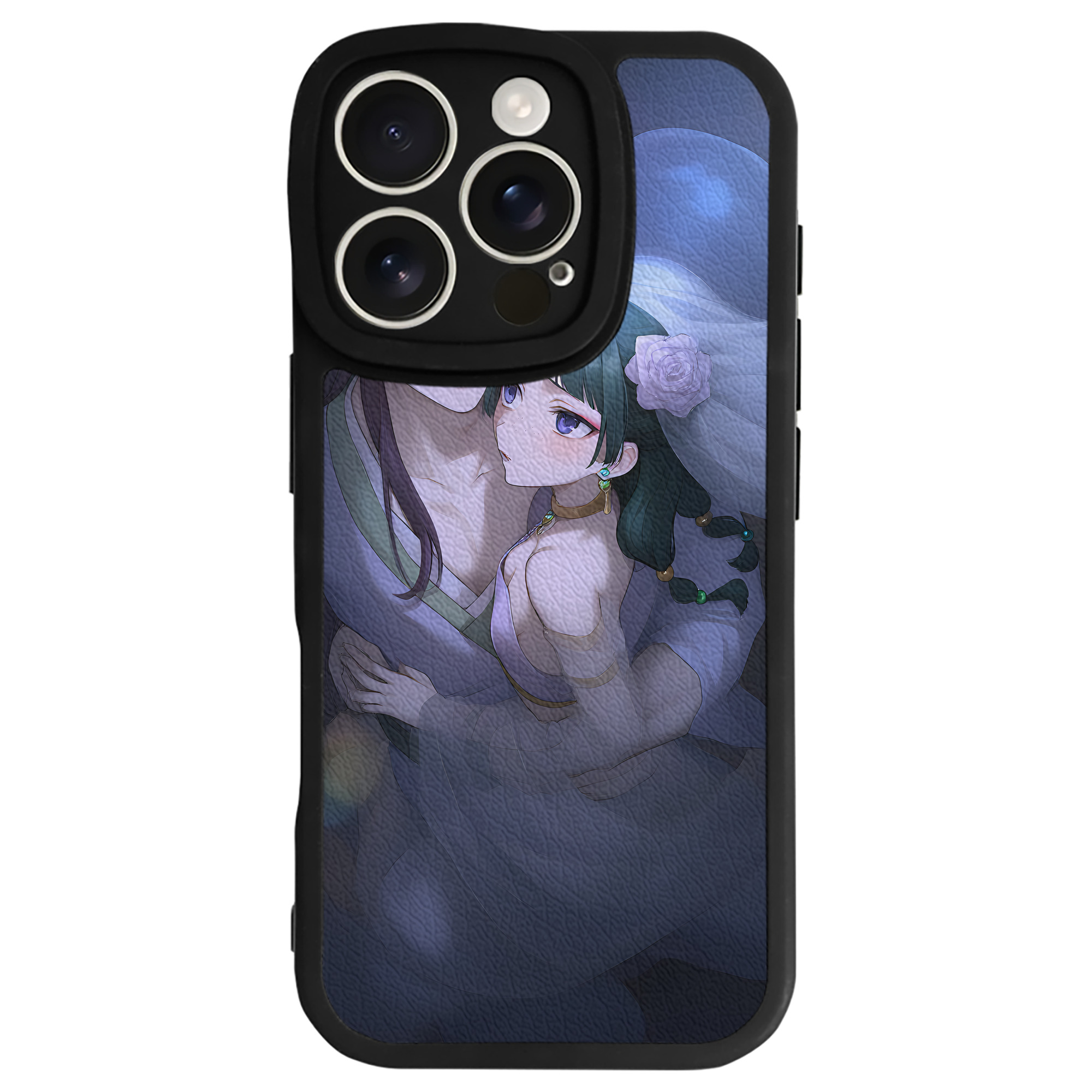 （画像用） 薬屋のひとりごと The Apothecary Diaries 【iPhone 16シリーズ対応】シリコンスマホケース（レザー調） 材質：シリコン